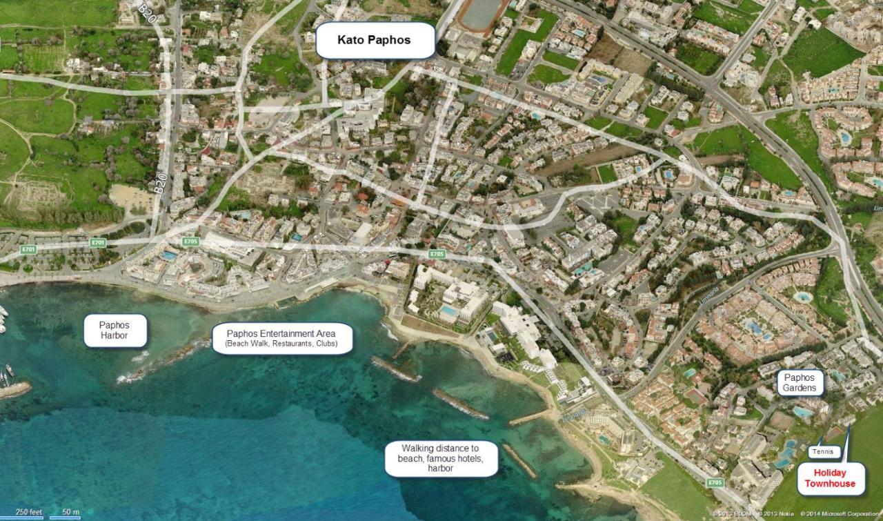 2 Bedroom Townhouse, Close To Paphos Harbour, Use Of Onsite Facilities Exteriér fotografie